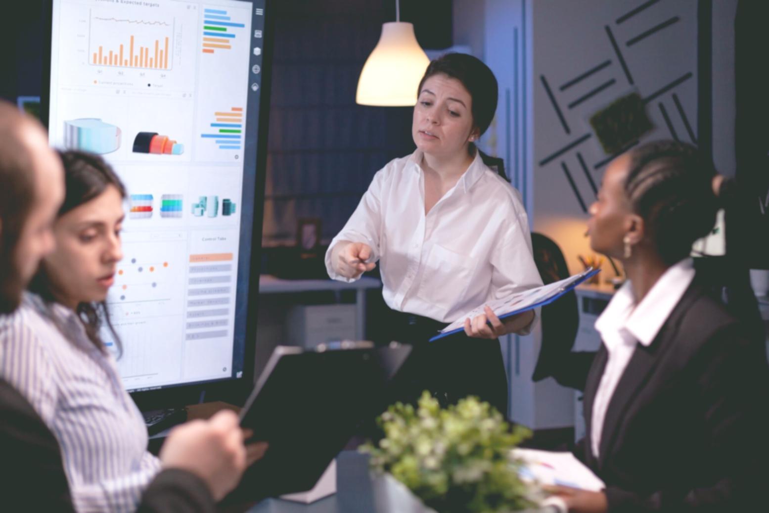 Business planning session for artists and designers